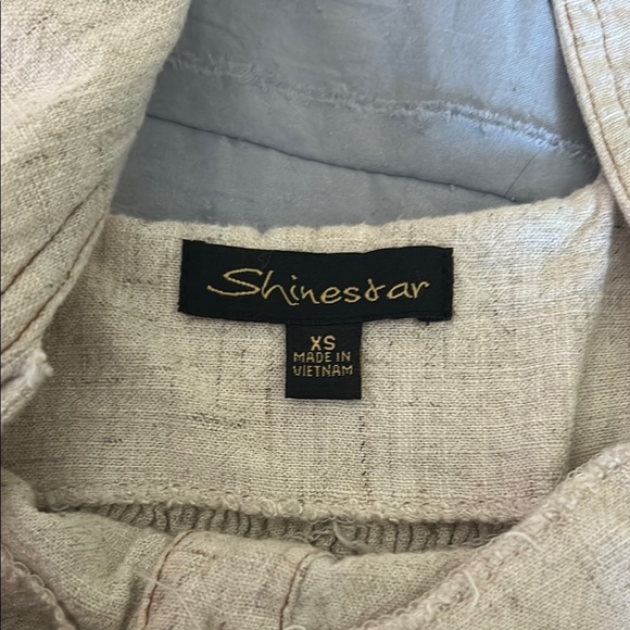 Shinestar Cream Sleeveless Jumpsuit with Tailored Fit - Picture 2 of 5